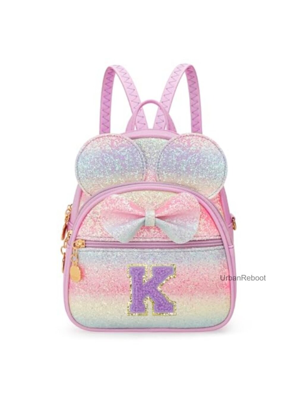 Mini Backpack Purse Faux Leather Toddler Girls Gift Adjustable Detachable Strap